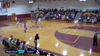 Poquoson Girls JV Basketball vs Smithfield [upl. by Fernandes]