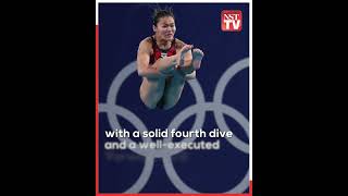 Diver Dhabitah reaches Olympic final [upl. by Wendeline]