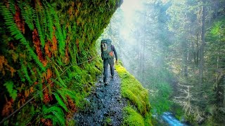 Eagle Creek Trail  Oregon USA  Stunning Footage [upl. by Haggai]