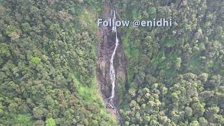 Barkana Falls Agumbe Drone enidhi  Nov 2022 [upl. by Joline]