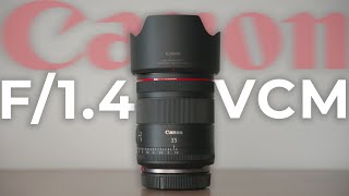 Canon RF 35mm f14 L VCM  Nouvelle motorisation [upl. by Tally]