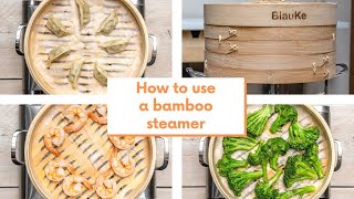 How To Use A Bamboo Steamer – BlauKe® [upl. by Leoni]