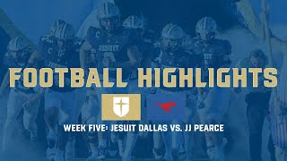 Jesuit Dallas Football  JJ Pearce Highlights  Oct 4 2024 [upl. by Sammy]