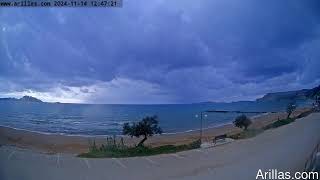 20241114 Arillas Corfu Live Webcam [upl. by Epperson142]