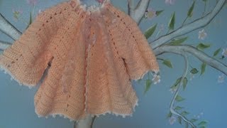 Crochet Ripple sweater  video threefinal [upl. by Myrwyn]