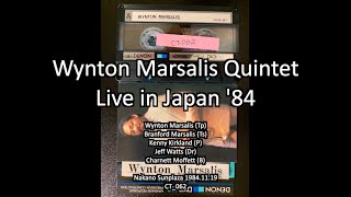 Wynton Marsalis Quintet Live in Japan 19841119 [upl. by Aydidey412]