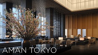 AMAN TOKYO  Inside Tokyos most luxurious hotel Full Tour in 4K [upl. by Schinica]