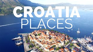 10 Best Places to Visit in Croatia  Travel Video [upl. by Alohcin409]