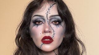 beetlejuice delores halloween makeup cosplay tutorial [upl. by Onaivatco571]