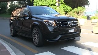 2017 Brabus 850 XL Mercedes GLS63 AMG in Monaco  A HOUSE ON STEROIDS [upl. by Goff]