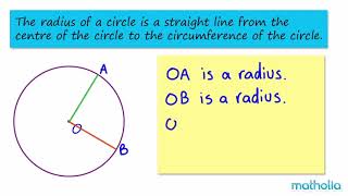 Radius of a Circle [upl. by Marshal]