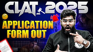 CLAT 2025 Application Form is out   Key Dates Fees amp Consortium News  CLAT [upl. by Palmer]