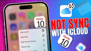 How to Solve iPhone Calendar Not Syncing with iCloud [upl. by Nakre]