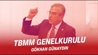 GÖKHAN GÜNAYDIN TBMM GENEL KURULUNDA KONUŞTU 16082024 [upl. by Obediah3]