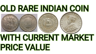 Old indian coin with market current value [upl. by Hcirteid]