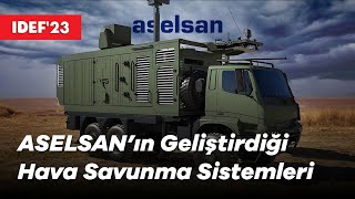 ASELSANın geliştirdiği yeni hava savunma sistemleri [upl. by Aihseuqram]