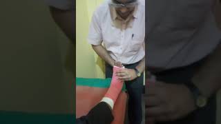 HOW TO USE CREPE BANDAGE ON ANKLE INJURY [upl. by Tannenbaum]