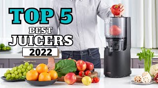 Top 5 BEST Slow Juicers to Buy in 2022  Best Masticating Juicers BestSlowJuicer BestJuicer [upl. by Nahsyar449]