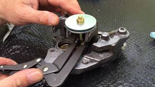 Motorcycle Brake Caliper Piston Removal [upl. by Vastha]