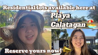 Residential lots with BEACH ACCESS available here at PLAYA CALATAGAN  Ivy Kathlyn [upl. by Cissej]