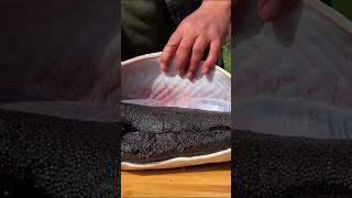 The Most Expensive Sturgeon Caviar Tastes Amazingcaviar sturgeon taste expensive cooking [upl. by Ueih]