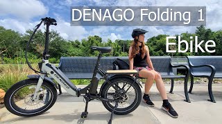 Denago Folding 1 Ebike  Powerful amp Compact amp Arrives MOSTLY ASSEMBLED [upl. by Yttel]