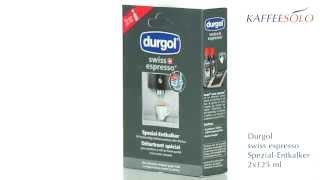 Durgol swiss espresso SpezialEntkalker 2x125 ml [upl. by Keary]