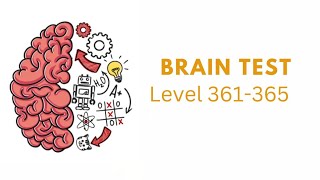 Brain Test Level 361 362 363 364 365 walkthrough Solution [upl. by Sitnik]