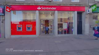 171 173 Union Street Santander Aberdeen AB11 6BB [upl. by Enilarac]