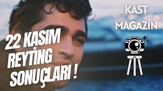 22 KASIM REYTİNG SONUÇLARI  KAST MAGAZİN [upl. by Bello]