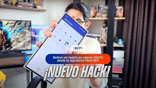 Hack3 ¡Haz tus retiros sin tarjeta en cajeros GRATIS desde tu App Banca Móvil BCP 📲 [upl. by Peh]