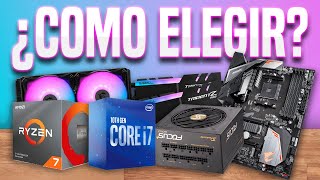 ✅COMO ELEGIR LOS COMPONENTES DE UNA PC GAMER❓  Que componentes comprar para una PC Gamer Barata [upl. by Ful]