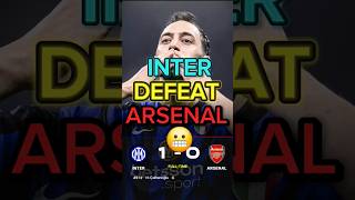 Inter Milan 10 vs Arsenal 🤯 [upl. by Cinom]