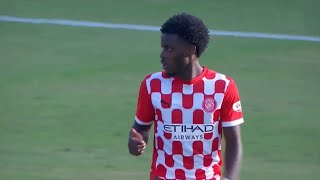 Gabriel Misehouy  Debut for Girona FC  17072024 [upl. by Hgielac765]