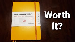 Leuchtturm1917 2023 Weekly Planner amp Notebook Review A Great Planner for Fountain Pens [upl. by Meldon386]