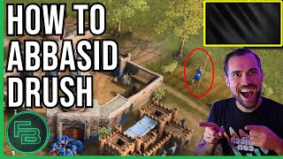 AoE4  How To Abbasid Dark Age Rush [upl. by Netsew]