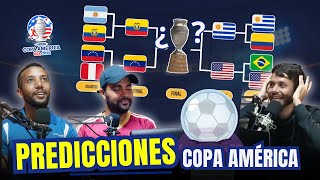 NUESTRA PREDICCIÓN DE LA COPA AMÉRICA ⚽🍷 EP 34 [upl. by Goar]