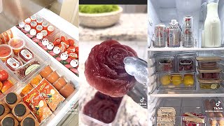 Fridge Restock amp Organization Satisfying ASMR [upl. by Firahs]