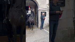 Weaving the Royal Horse at Horse Guards A Tourist Delight Shorts [upl. by Haramat]