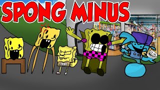 FNF vs SPONG but MINUS SpongeBob [upl. by Rayburn]