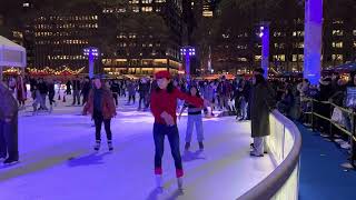 Ice skating in Bryant Park [upl. by Duomham]