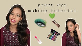 Green eye makeup tutorial ll Kajal Gawde ll [upl. by Stiegler747]