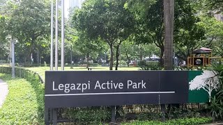 THE BEST TAMBAYAN LEGAZPI ACTIVE PARK MAKATI CITY  WALKING TOUR [upl. by Eleira]