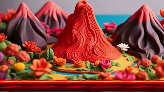 Volcano Magic Watch the Lava Flow  Fun Song for Kids [upl. by Les]