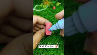 Easy Nailart Design At Home 💅🏻 Without Tools nailart shorts [upl. by Krever53]