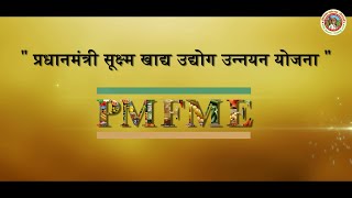 Pradhanmantri Sukshma Khadya Udyog Unnayan Yojana I PMFME I IN MARATHI [upl. by Johannessen]