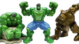 2008 The Incredible Hulk Movie Burger King Set  Collectible Action Figure Review [upl. by Adnilema479]