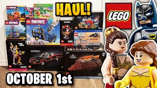 EARLY LEGO October 1st 2024 Haul [upl. by Rog265]