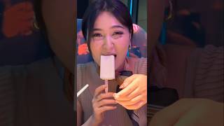 Ladki ki zibh par kulfi chipki🙄 food mukbang foodie streetfood cheating [upl. by Ahl927]