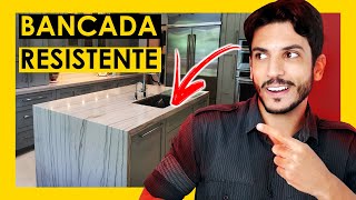 BANCADA DE COZINHA EM QUARTZITO VALE A PENA [upl. by Dynah]